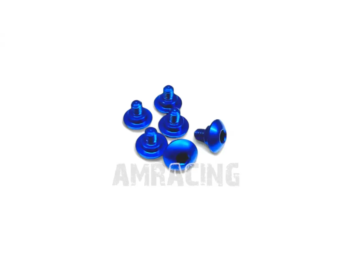 SCREWS KIT STEM GUARDS BLUE CNC SINCE 2000